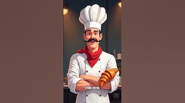 “Why Croissants Are So Extra! 🥐😂 | Sarcastic Chef Explains Dough Lamination Like a Pro”  #animation