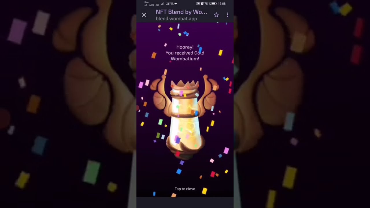 I made 6 Gold Wombatium (again the new Gold Wombatium)