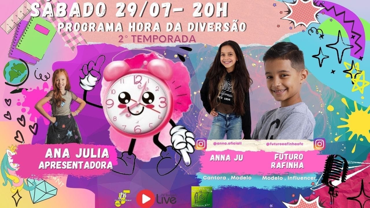 Ana Julia E Futuro Rafinha | Programa Hora Da Diversão