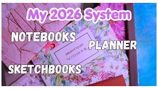 My 2026 Planner + Notebooks Setup How I Organize My Life, Art & Goals