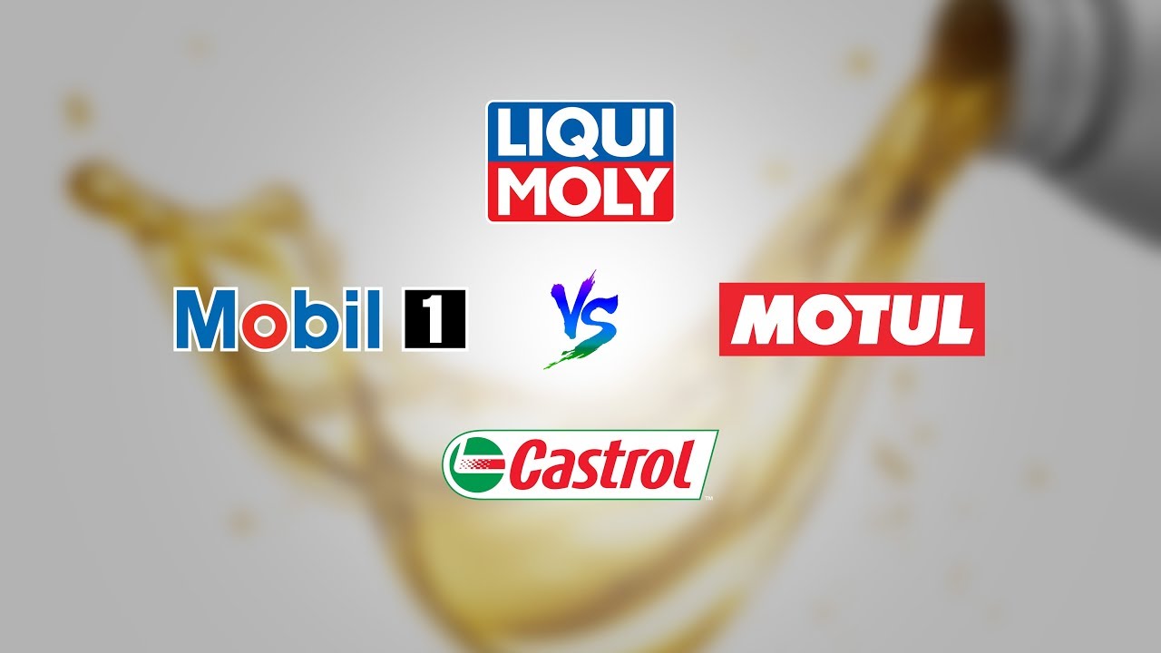 Mobil1 vs Castrol vs Liqui Moly vs Motul