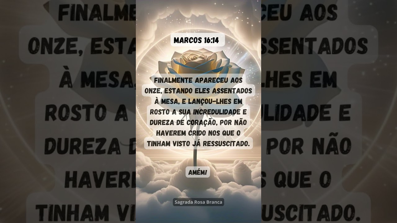 "Quando a Fé Vacila" - Marcos 16 14 Versículo. 