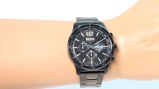 Hands on with the HUGO BOSS - The Professional, Chronograph Sports Watch ( 1513528) - YouTube