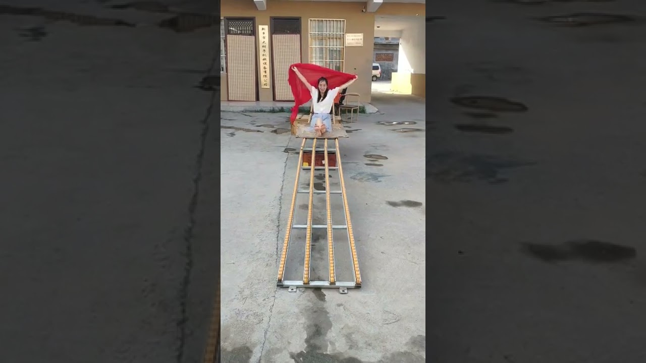 Unloading chute, no electricity and no oil, boxed, barreled, easy to unload the goods