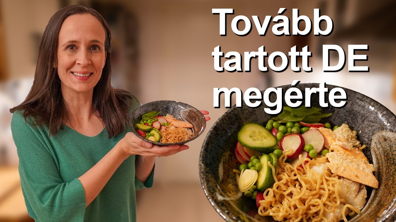 Ázsiai hal és miszos tészta I Tovább tartott mint gondoltam I Random recept választás