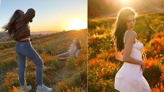 Epic California Superbloom Photoshoot + AI Photo Edit by Anita Sadowska 5,147 views 10 months ago 13 minutes, 21 seconds