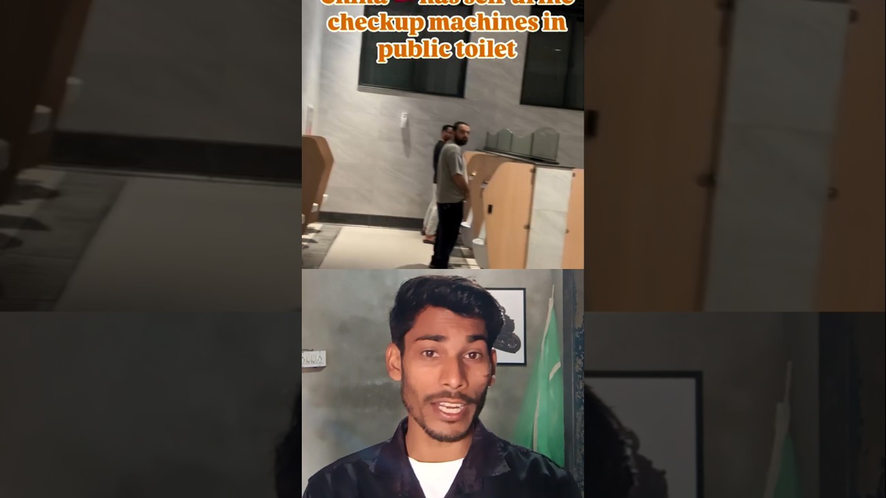 washroom technology,  openly in China's public ll 