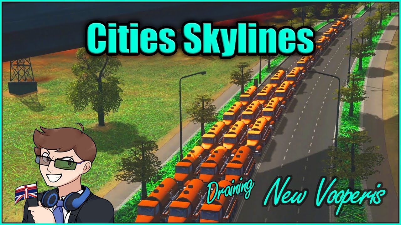 PUMP TRUCK ARMY in Cities Skylines! [Draining New Vooperis 7] YouTube