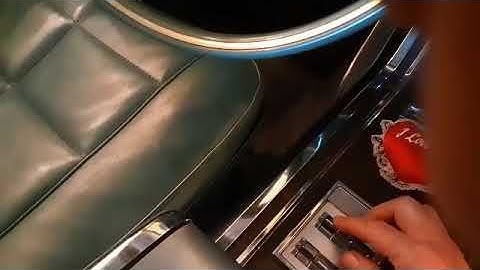 1966 Thunderbird power window switch repair success