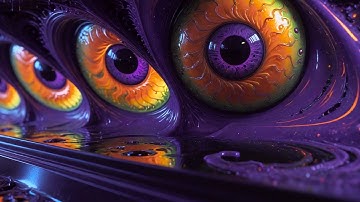 "Eyemorphica" Visualizer - Fluid Morphing Surreal Eyeball Animation | Deforum 4K | 60FPS
