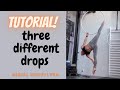 aerial hoop/ lyra tutorial - fun simple drops