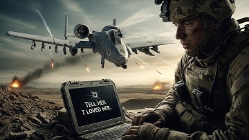 He Typed “Tell Her I Loved Her” — Until an A-10 Returned Low, Cockpit Cracked but Unbroken.