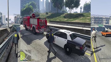 GTA V: LSPDFR - Highway Callout