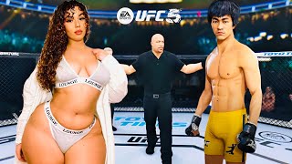 PS5 | Bruce Lee vs. Big Model Dorothy [EA Sport UFC 5]🥊