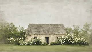 Cotswolds Cottage 🏡 Thatched Stone House 4K TV Art, Muted Neutral Background Countryside Screensaver