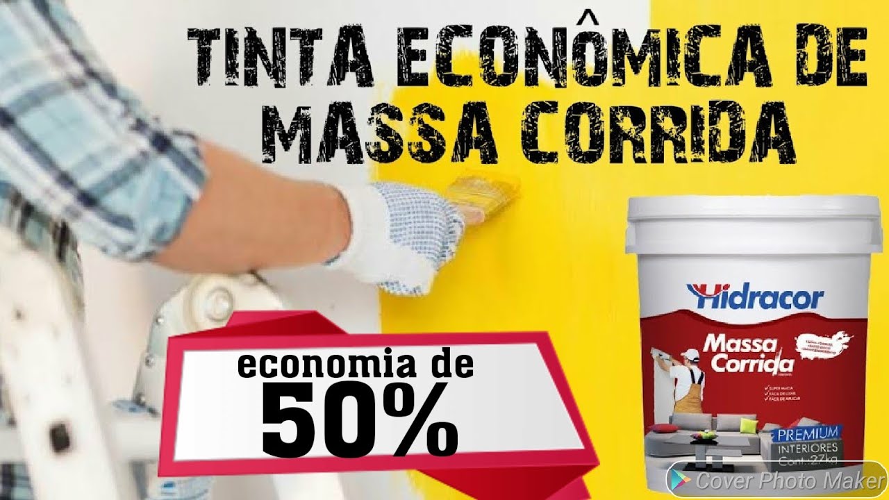 COMO FAZER TINTA CASEIRA COM MASSA CORRIDA | Paulo Ancelmo - YouTube