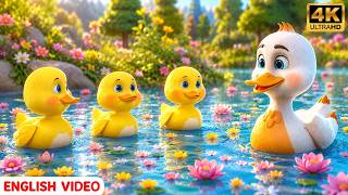 Five Little Ducks 🦆   Wheels on the Bus & More GogoGaga Nursery Rhymes & Kids Songs