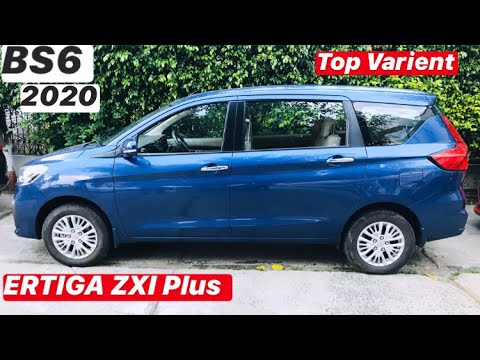 ERTIGA BS6 2020 ZXI Plus Review || PETROL Top Model || SMART HYBRID || MARUTI SUZUKI ||