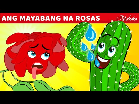 Ang Mayabang Na Rosas & Ang Pangit Na Bibe | Mga Kwentong Pambata Tagalog | Filipino Fairy Tales
