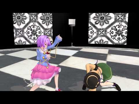 【東方MMD】きょうもハレバレを踊ってもらってみた【さとり＆こいし+α】