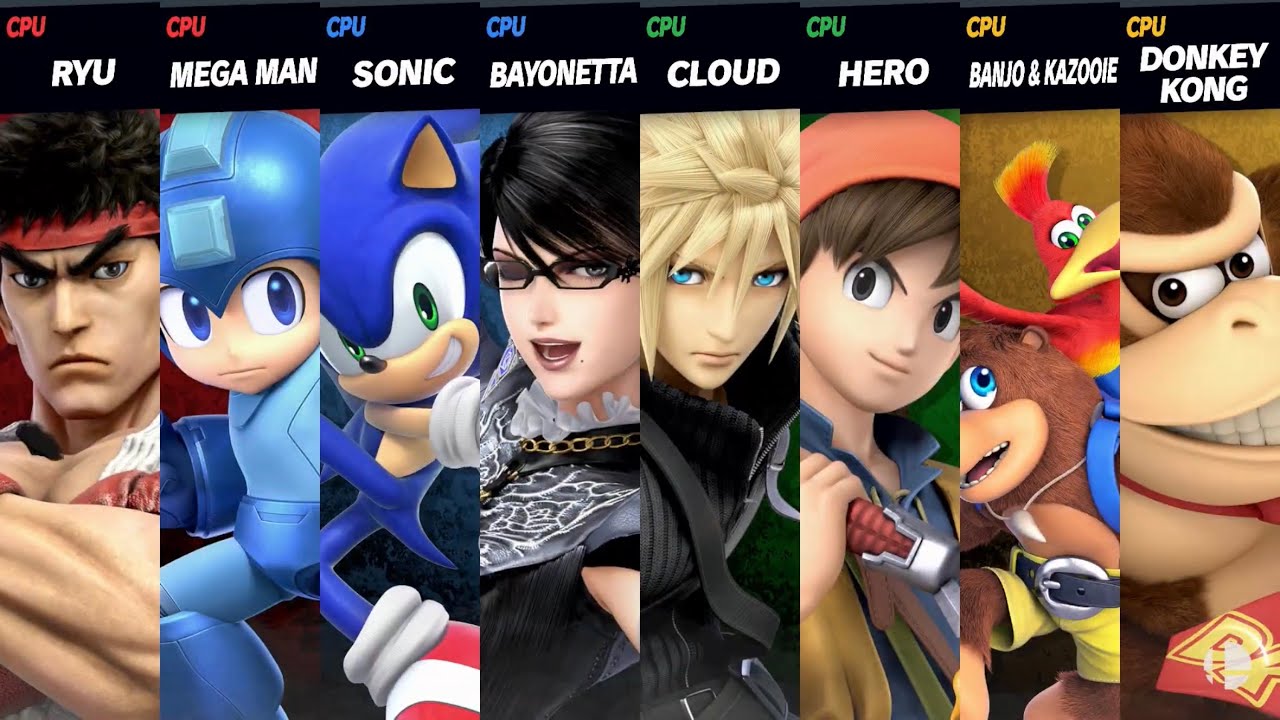 Super Smash Bros. Ultimate - Capcom vs. Sega vs. Square Enix vs. Rareware