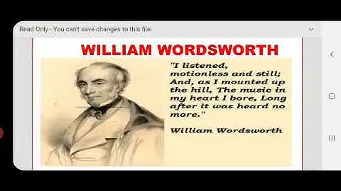 The Tables Turned Poem