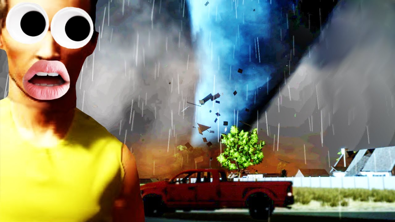 I Turned into an F5 Tornado and Destroyed The City?! (Storm Chasers ...