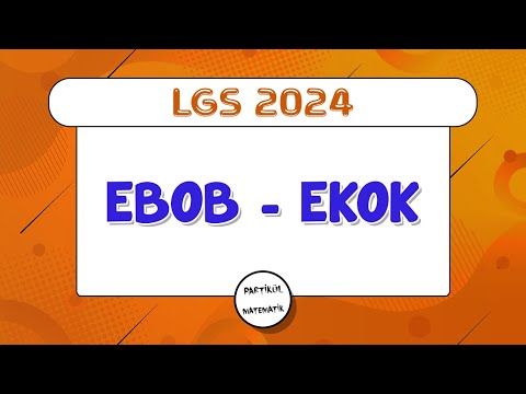 EBOB EKOK / Aralarında Asal Sayılar | LGS 2024 | 8.Sınıf Matematik