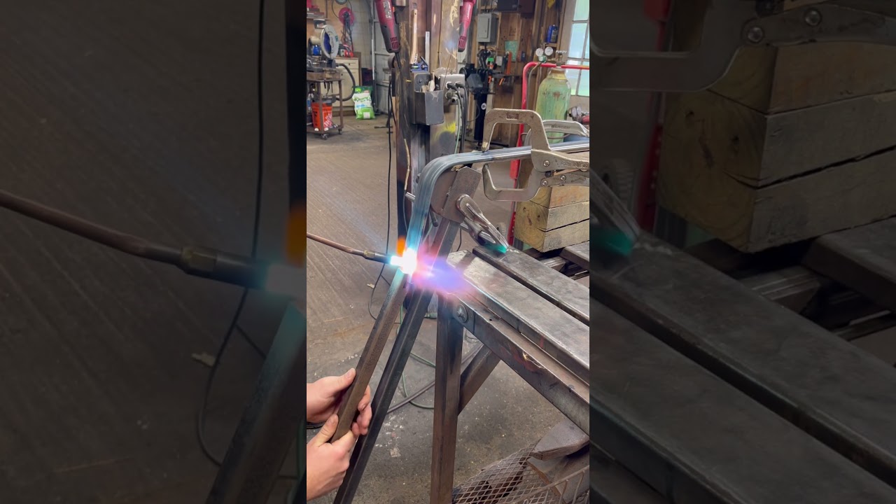 Making a lambs tongue..