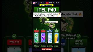 Universal Charging Board Compatible Models Part 6 🔥 Moto Infinix Itel Universal Charging Board