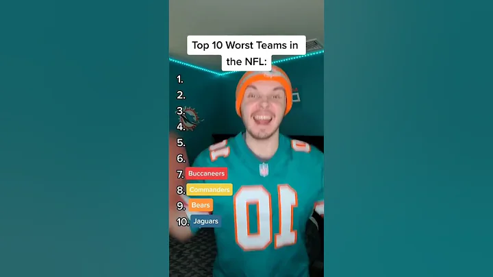Top 10 Worst Teams in the NFL #shorts #nfl #nflfootball #sports #rankings #worstteam - DayDayNews