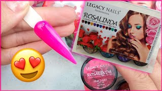 Colección De Acrílicos Rosalinda Super lindos  | LEGACY NAILS 