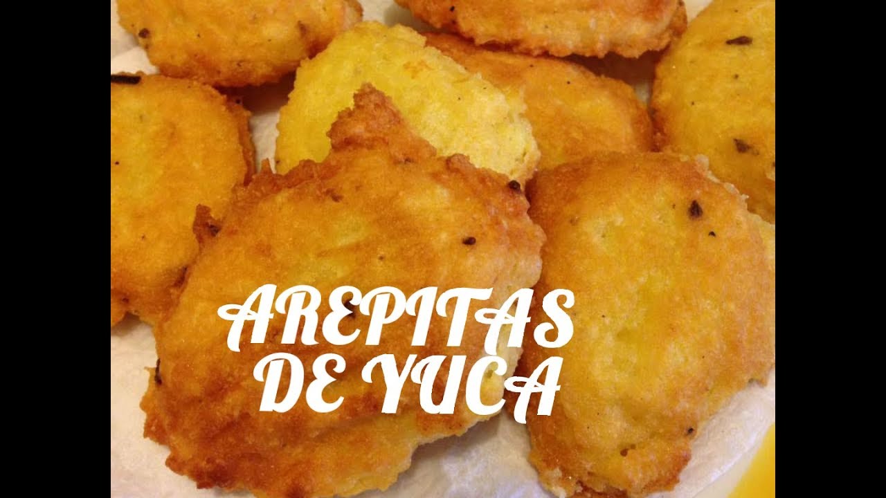 Arepita De Yuca Estilo Dominicano