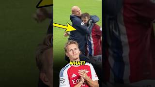 Martin Ødegaard incident 🤣 #arsenal #premierleague