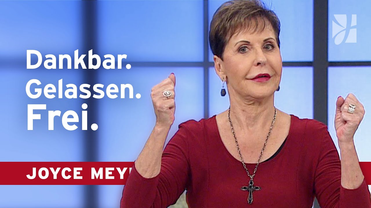 Göttliche FREUDE, die trägt – auch an schweren Tagen ❤️ – Joyce Meyer – Persönlichkeit stärken