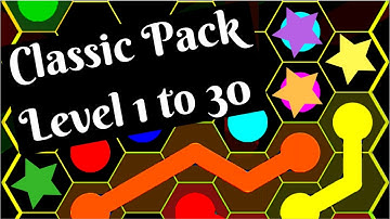 Flow Free Hexes Classic Level 1 to 30