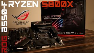 AMD Ryzen 7 5800x ASUS ROG STRIX B550 Motherboard