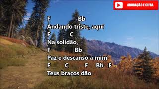 Video thumbnail of "Harpa Cristã - 187 Mais Perto Quero Estar (CIFRA)"