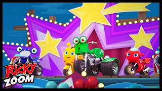 Ricky Puts On A Show (Compilation) | Ricky Zoom | Cartoons For Kids