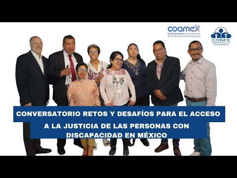 Conversatorio . retos y desafios para el acceso a la justicia de las personas con discapacidad Conversatorio . retos y desafios para el acceso a la justicia de las personas con discapacidad