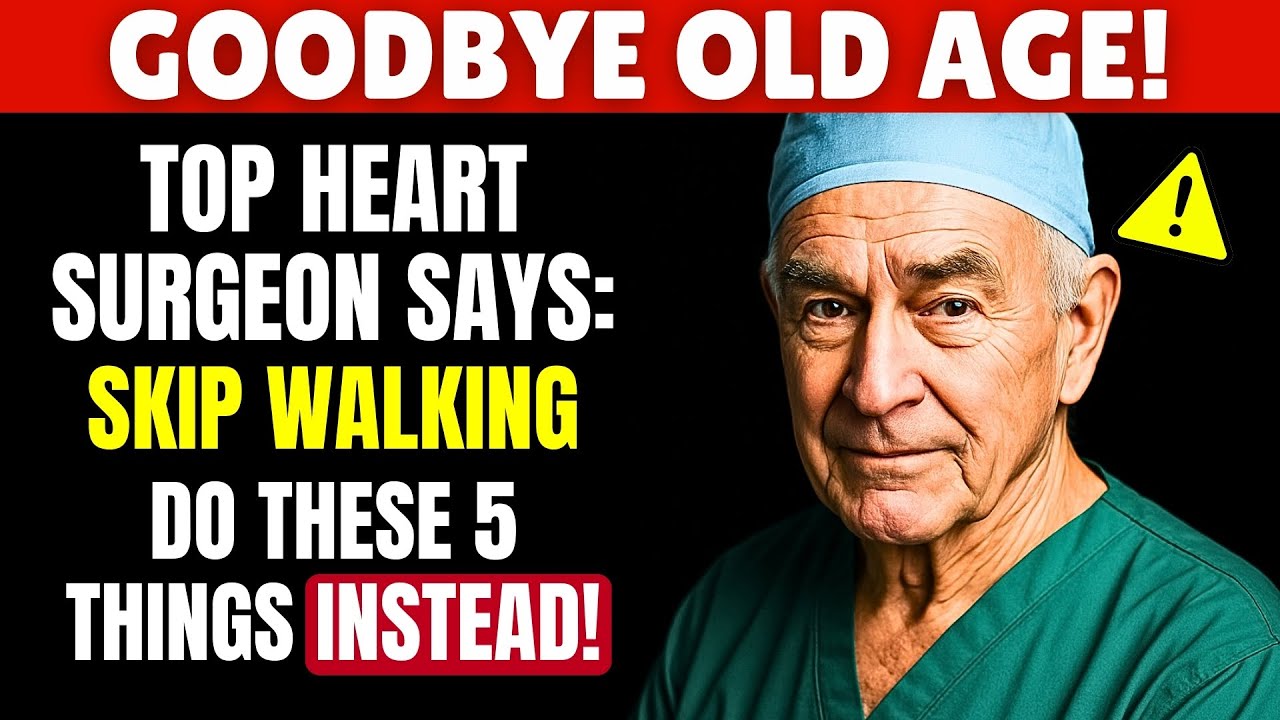 Over 60? These 5 Exercises Are Better Than Walking — Surgeon Approved! | Senior  Health Tips - YouTube