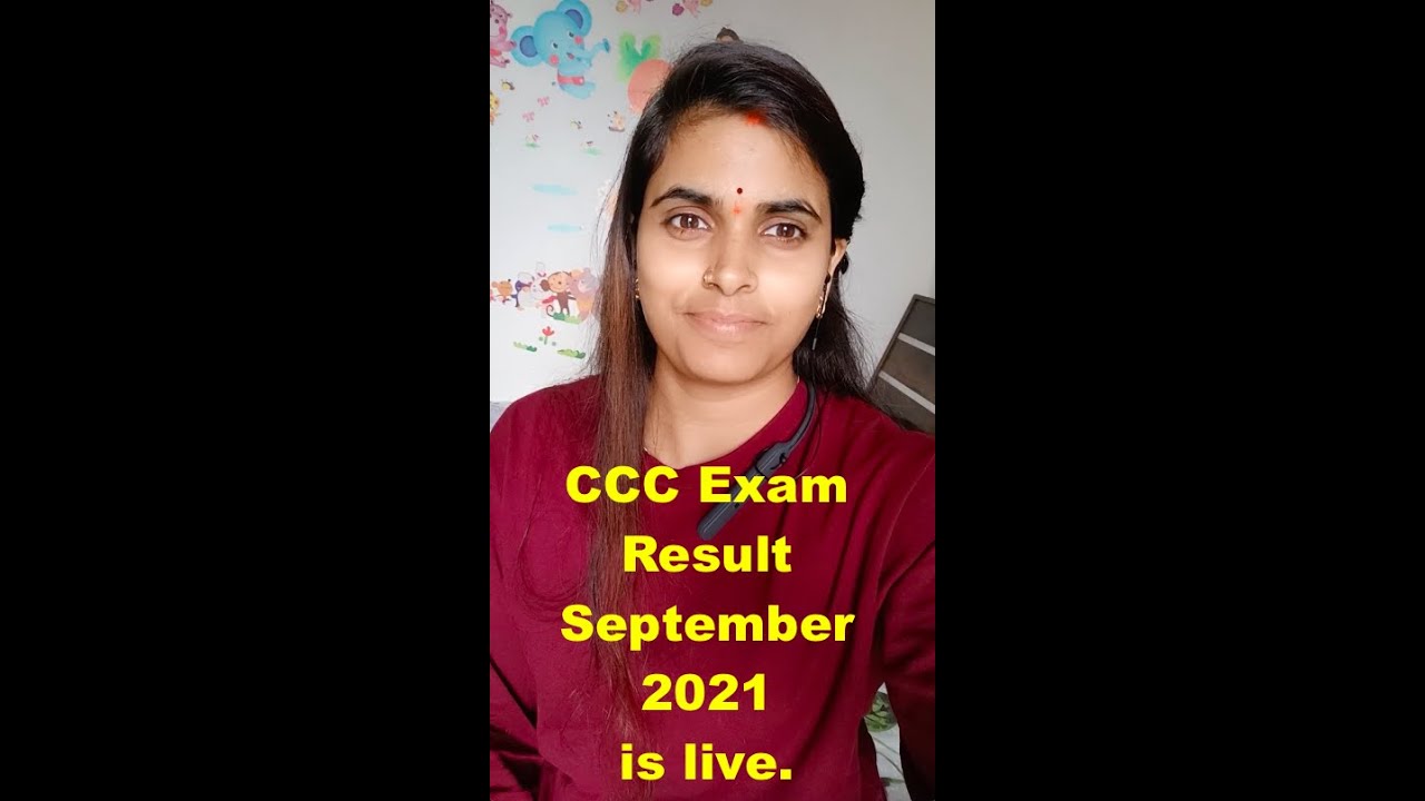 CCC Exam Result September 2021 is Live | ccc result | september 2021 kab aayega | 