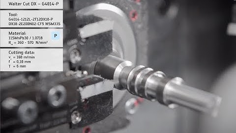 Grooving and parting tools from Walter - Do you need these in your shop?