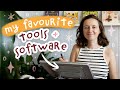 Everything i use as a digital artist  content creator  my small business tools 