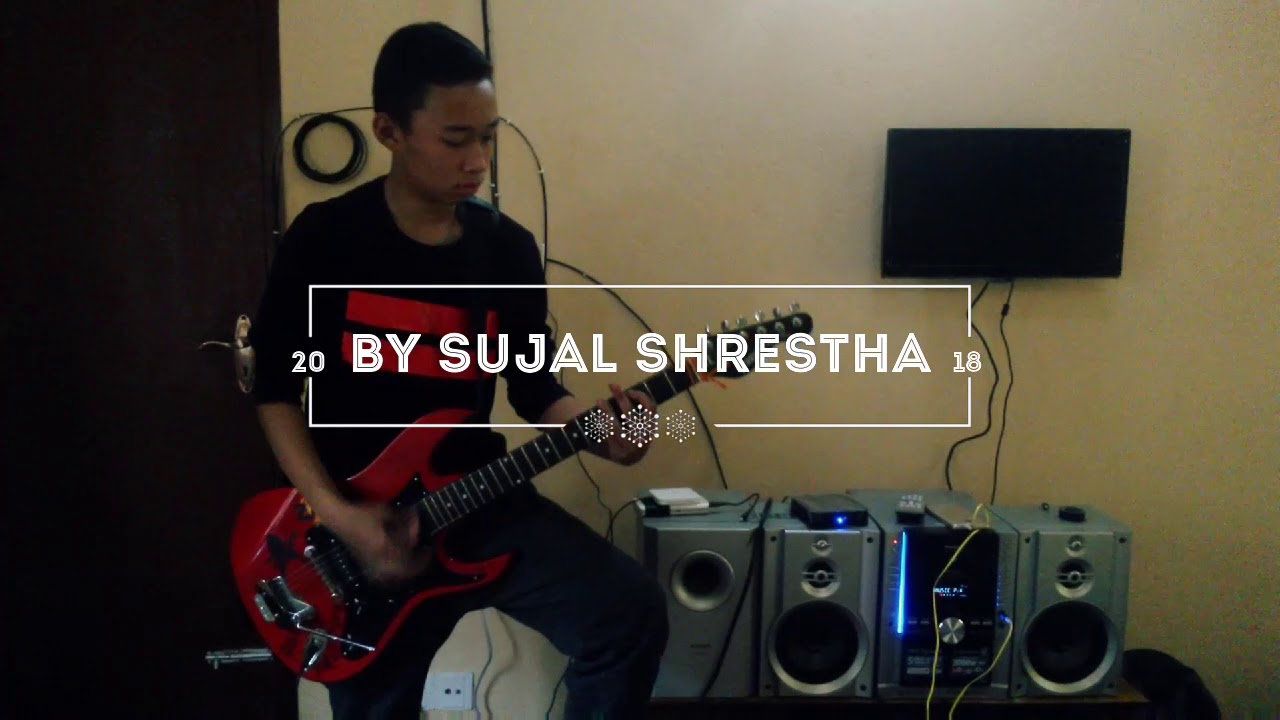 DibyaSubba (Paschatap) Guitar Solo cover by SujalShrestha