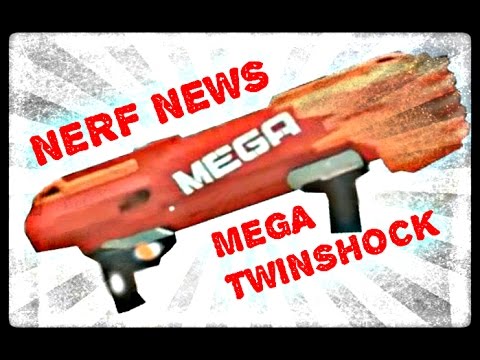 NERF NEWS: New Mega TWINSHOCK (A Real Mega Shotgun At Last)