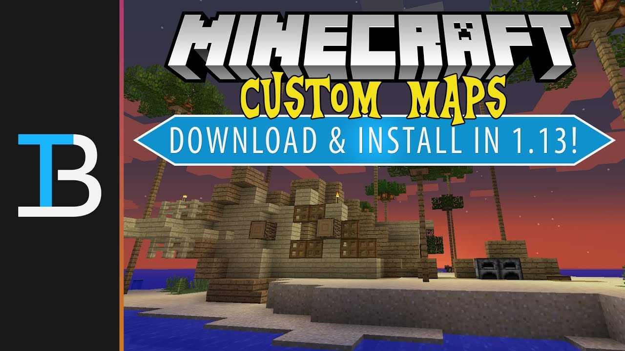 How To Download Install Maps For Minecraft 1 13 Youtube - roblox map downloader