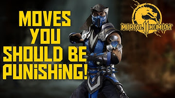 MK11 Moves you should be punishing!