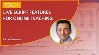 Live Script Features for Online Teaching