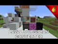 Lava To Obsidian Converter